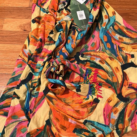 FARM rio banana coverup dress - Picture 9 of 9